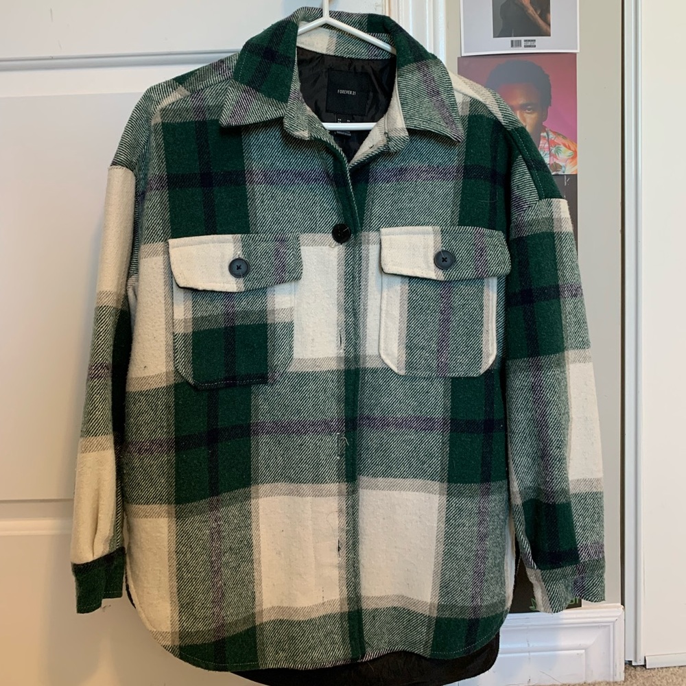 plaid jacket